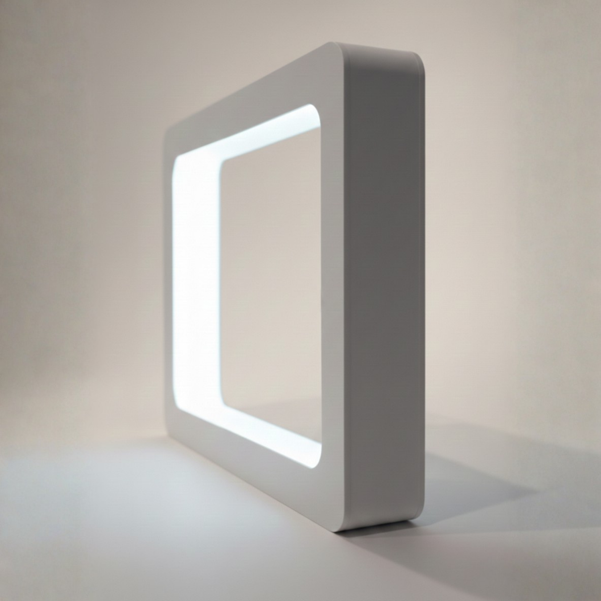 Rectangle Shape Twin Manyetik Levitasyon Sergileme Standı Beyaz (Ayakkabı-Kulaklık-Figür)