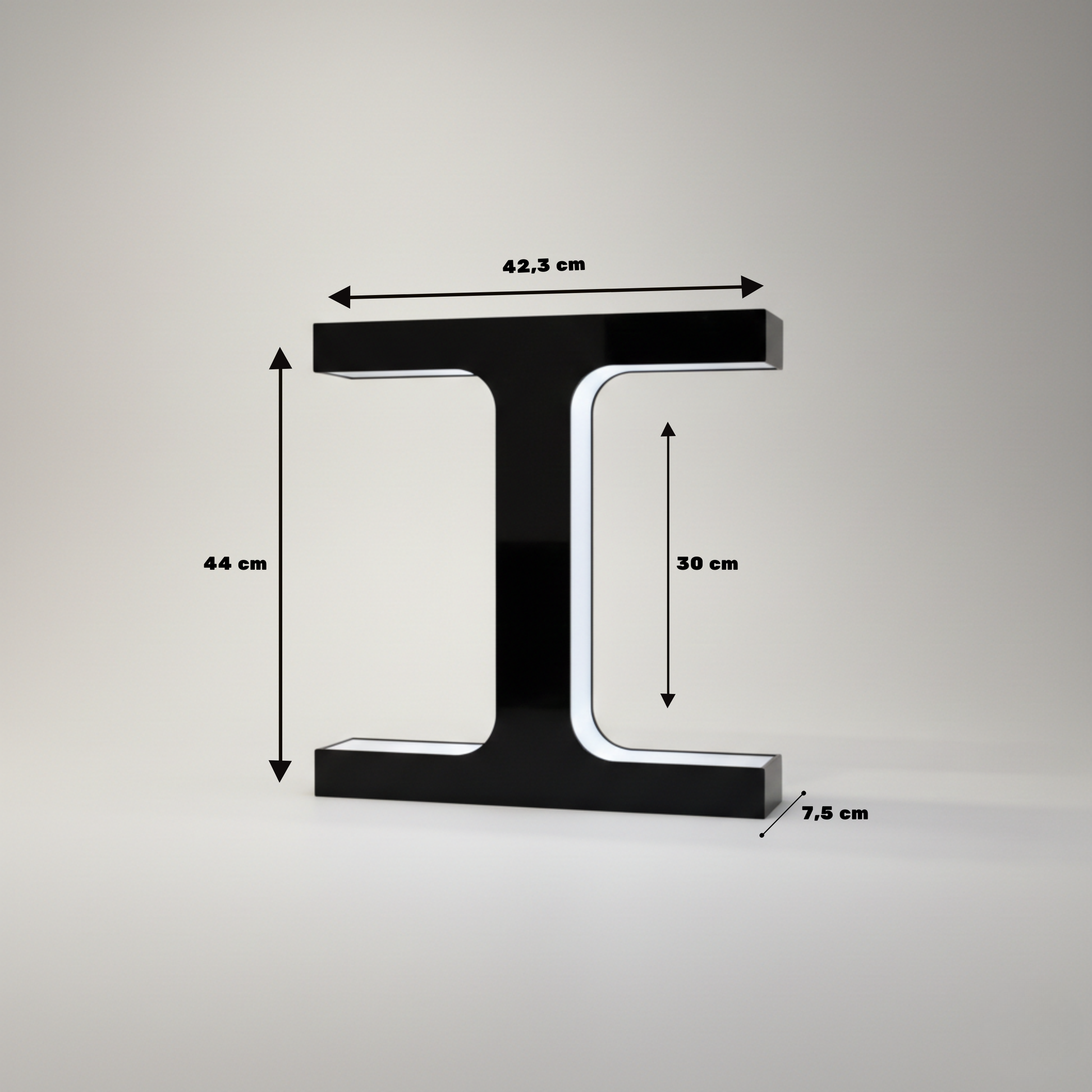 T Shape Manyetik Levitasyon Sergileme Standı Siyah (Ayakkabı-Kulaklık-Figür)