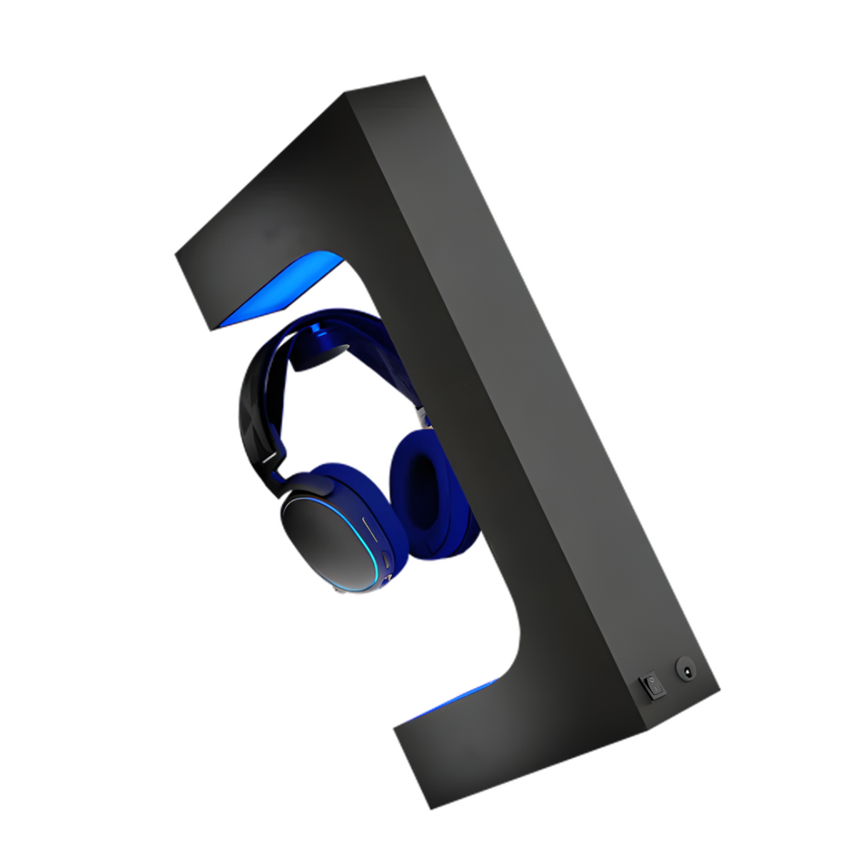 Manyetik Levitasyon Havada Duran Kulaklık Standı Siyah