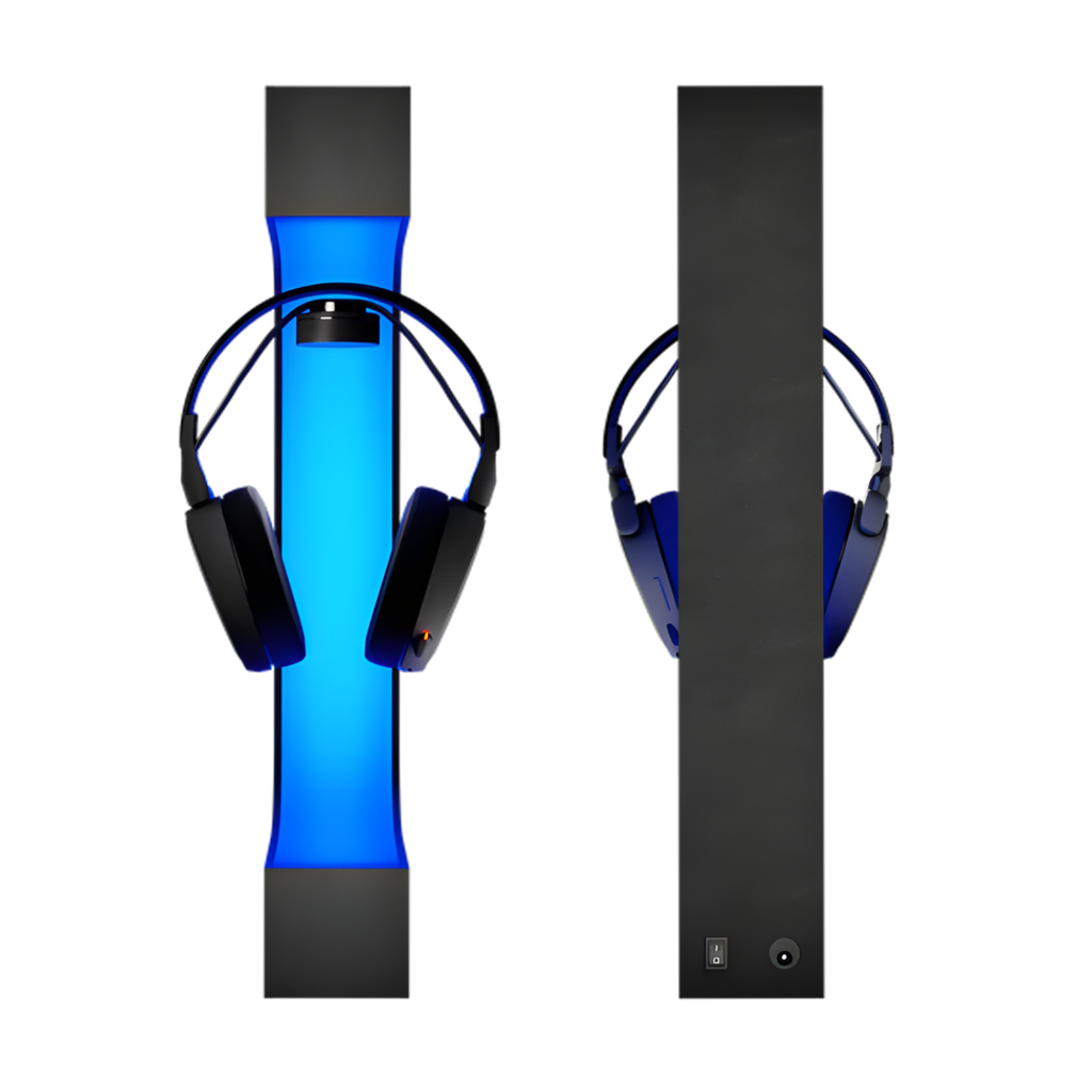 Manyetik Levitasyon Havada Duran Kulaklık Standı Siyah