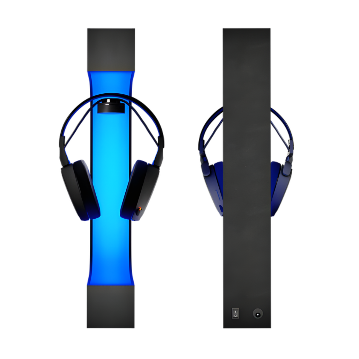 Manyetik Levitasyon Havada Duran Kulaklık Standı Siyah