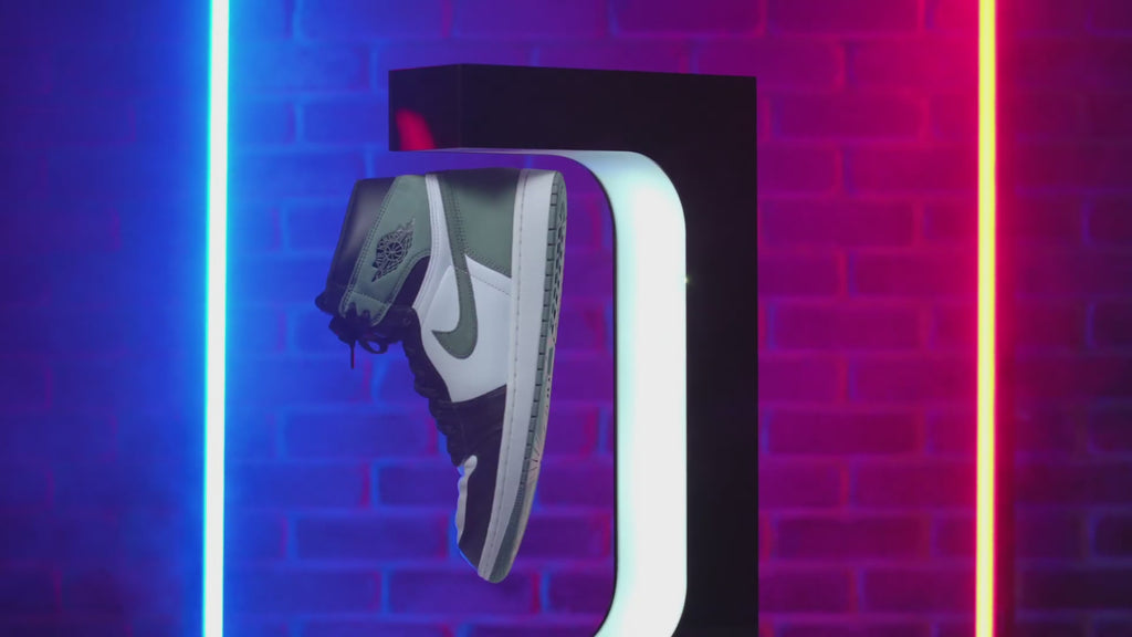 Tekli Levitasyon Sergi Standı (Siyah)